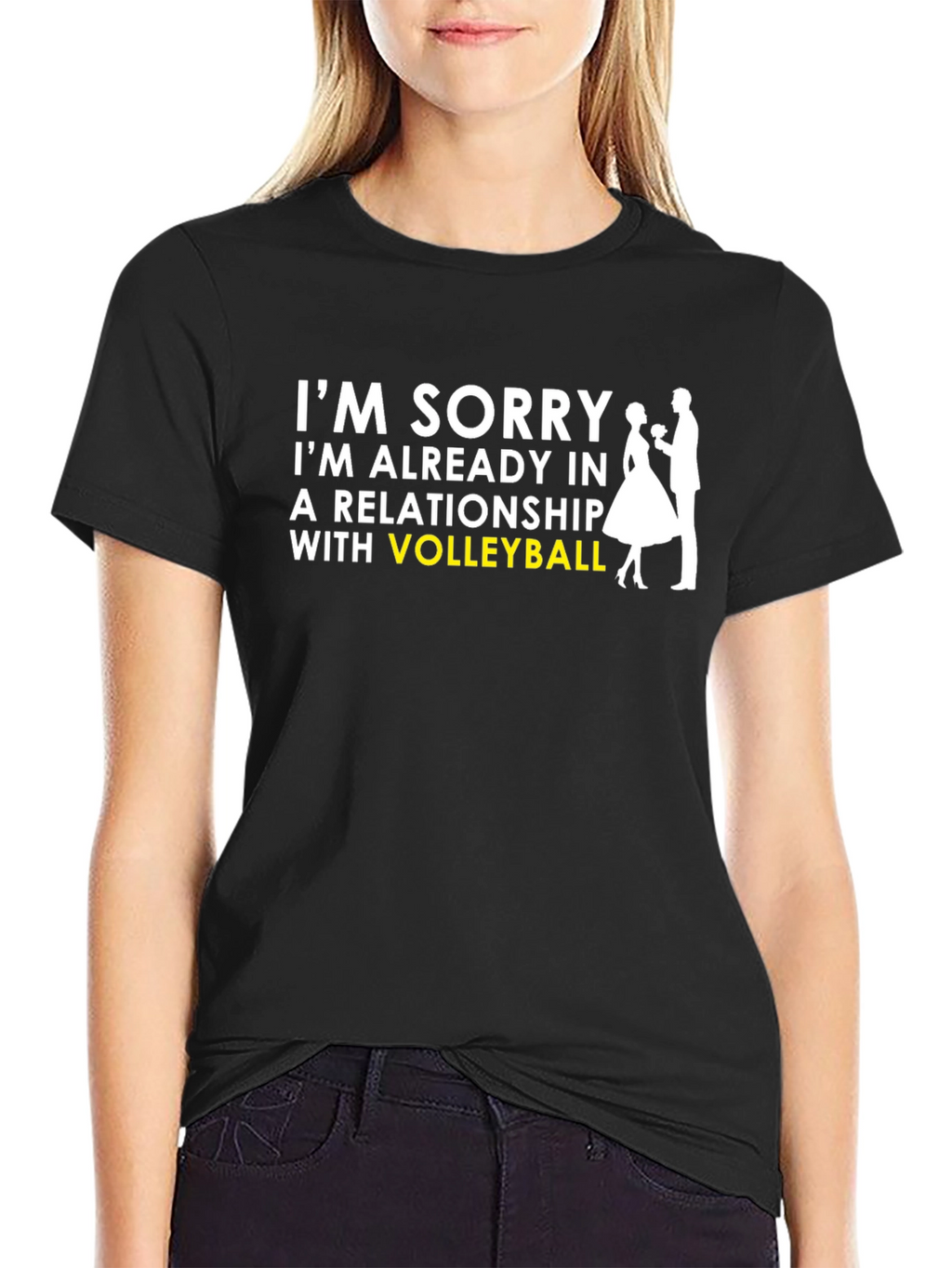 Volleyball Relationship T-Shirt: Funny Sports Tee