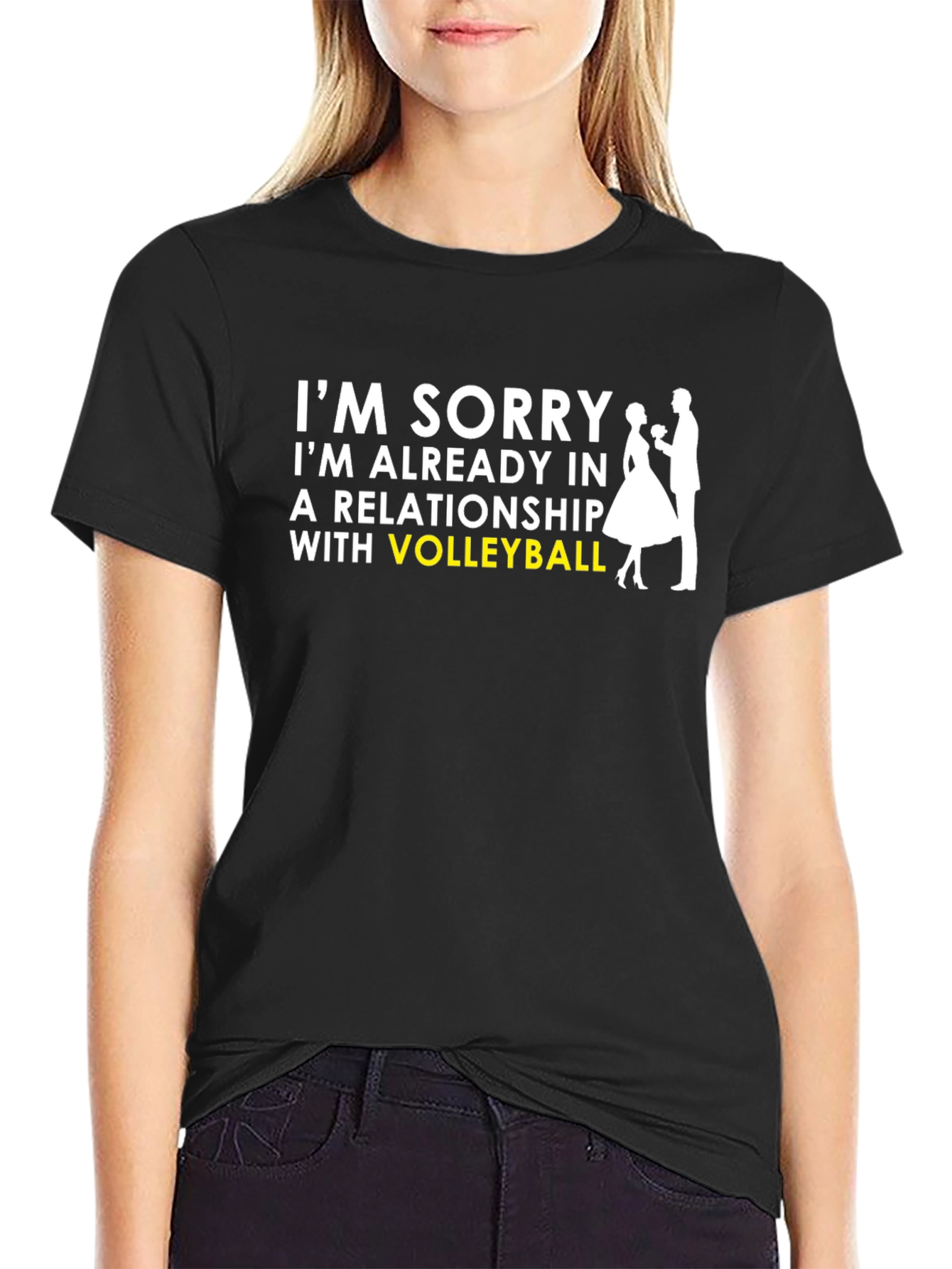 Volleyball Relationship T-Shirt: Funny Sports Tee