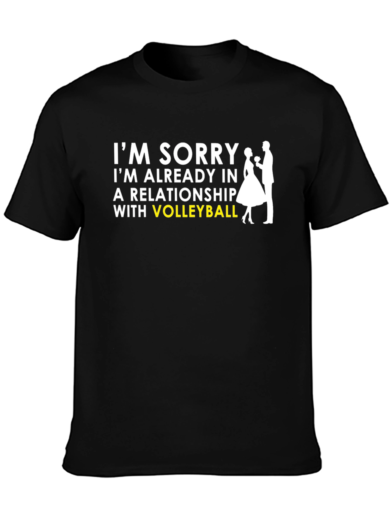 Volleyball Relationship T-Shirt: Funny Sports Tee