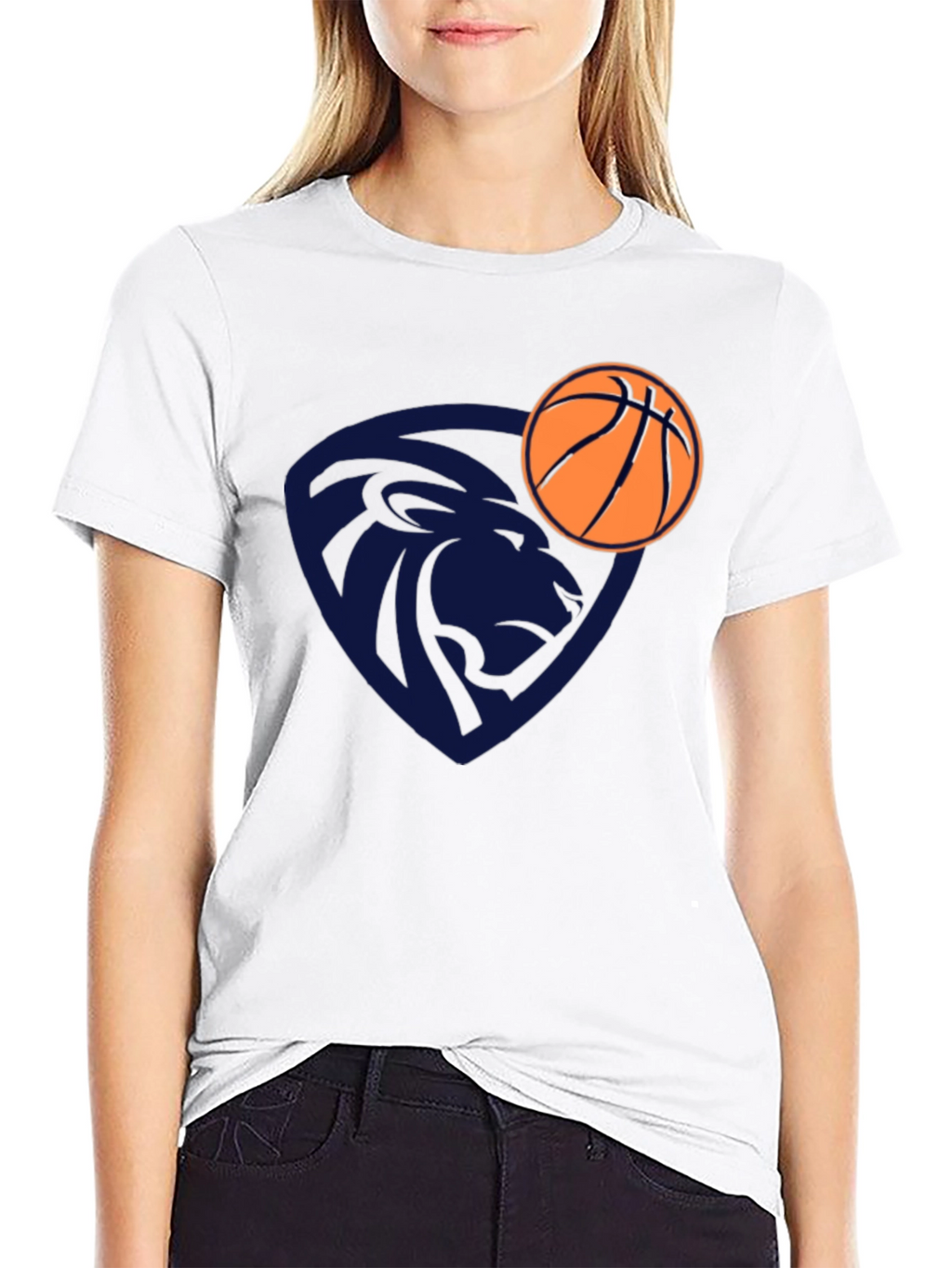 Lion Basketball Graphic Tee - Stylish & Unique Design