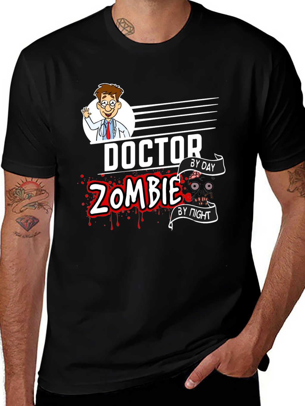 Doctor Zombie Graphic Tee