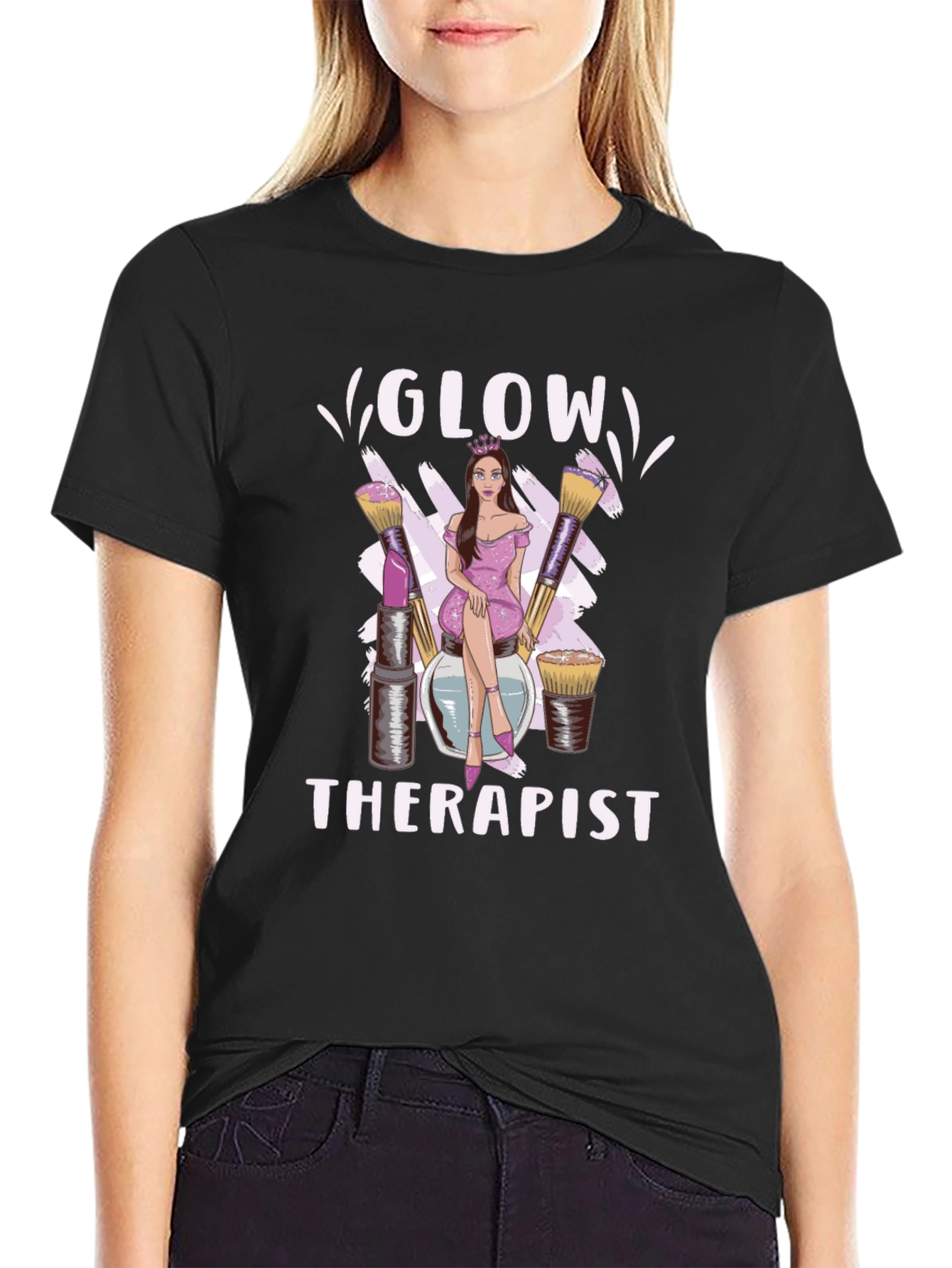 Glow Therapist T-Shirt - Beauty & Self-Care Tee