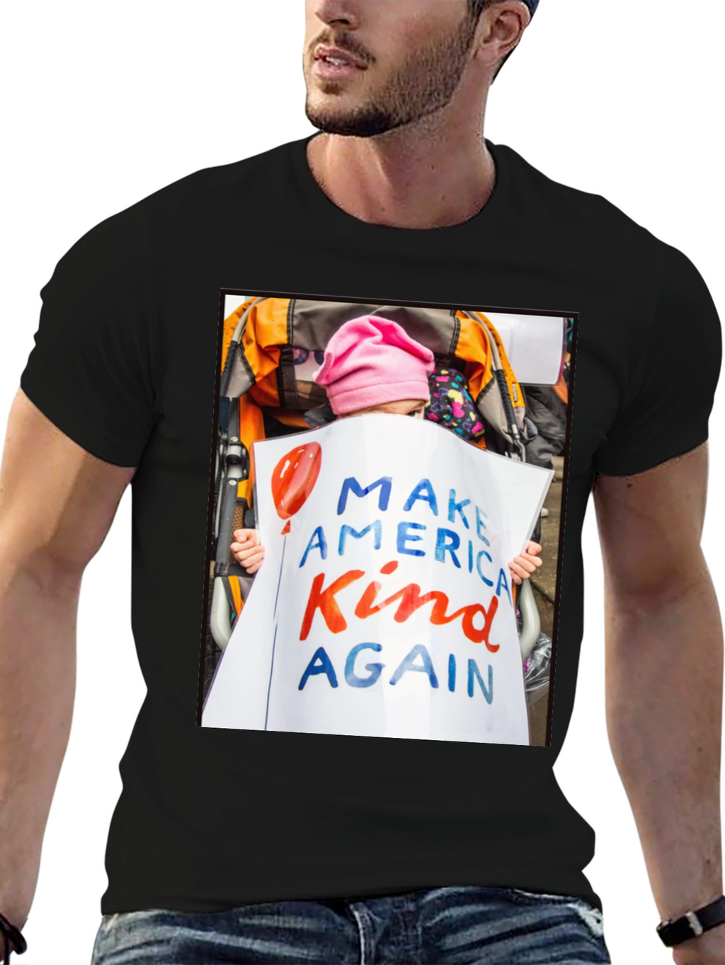 Make America Kind Again Graphic T-Shirt