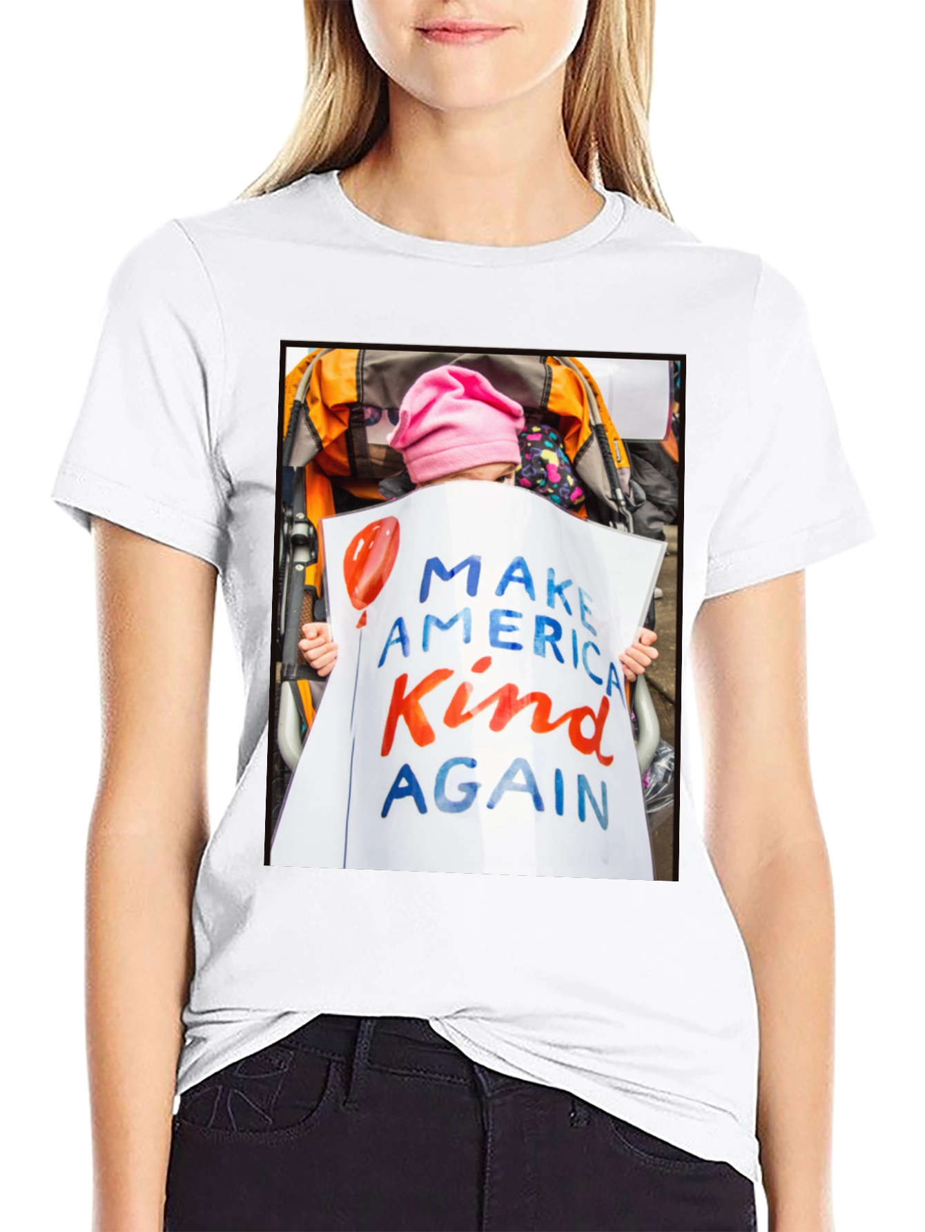 Make America Kind Again Graphic T-Shirt