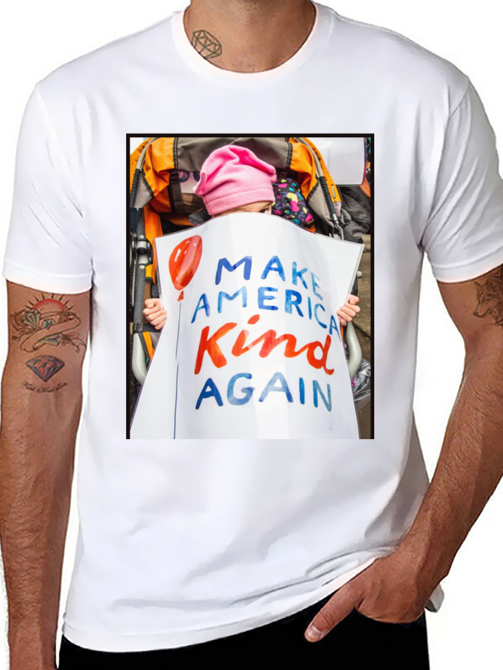 Make America Kind Again Graphic T-Shirt