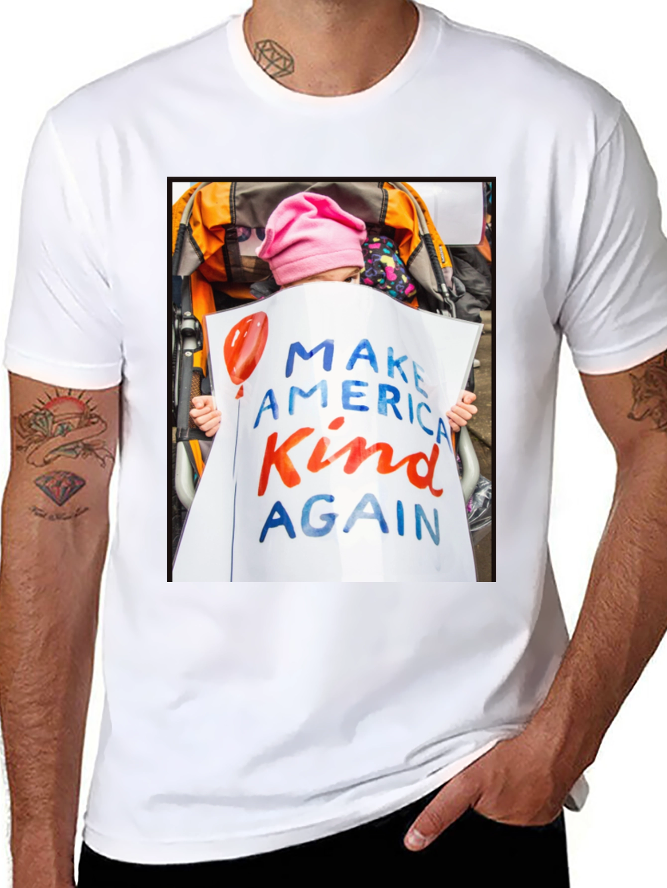 Make America Kind Again Graphic T-Shirt