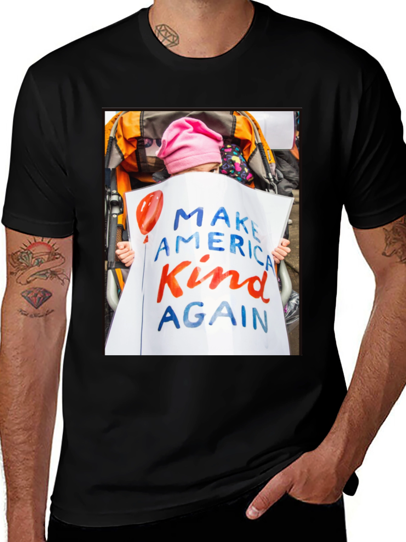 Make America Kind Again Graphic T-Shirt