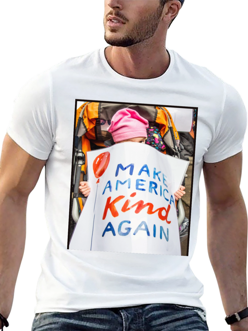 Make America Kind Again Graphic T-Shirt