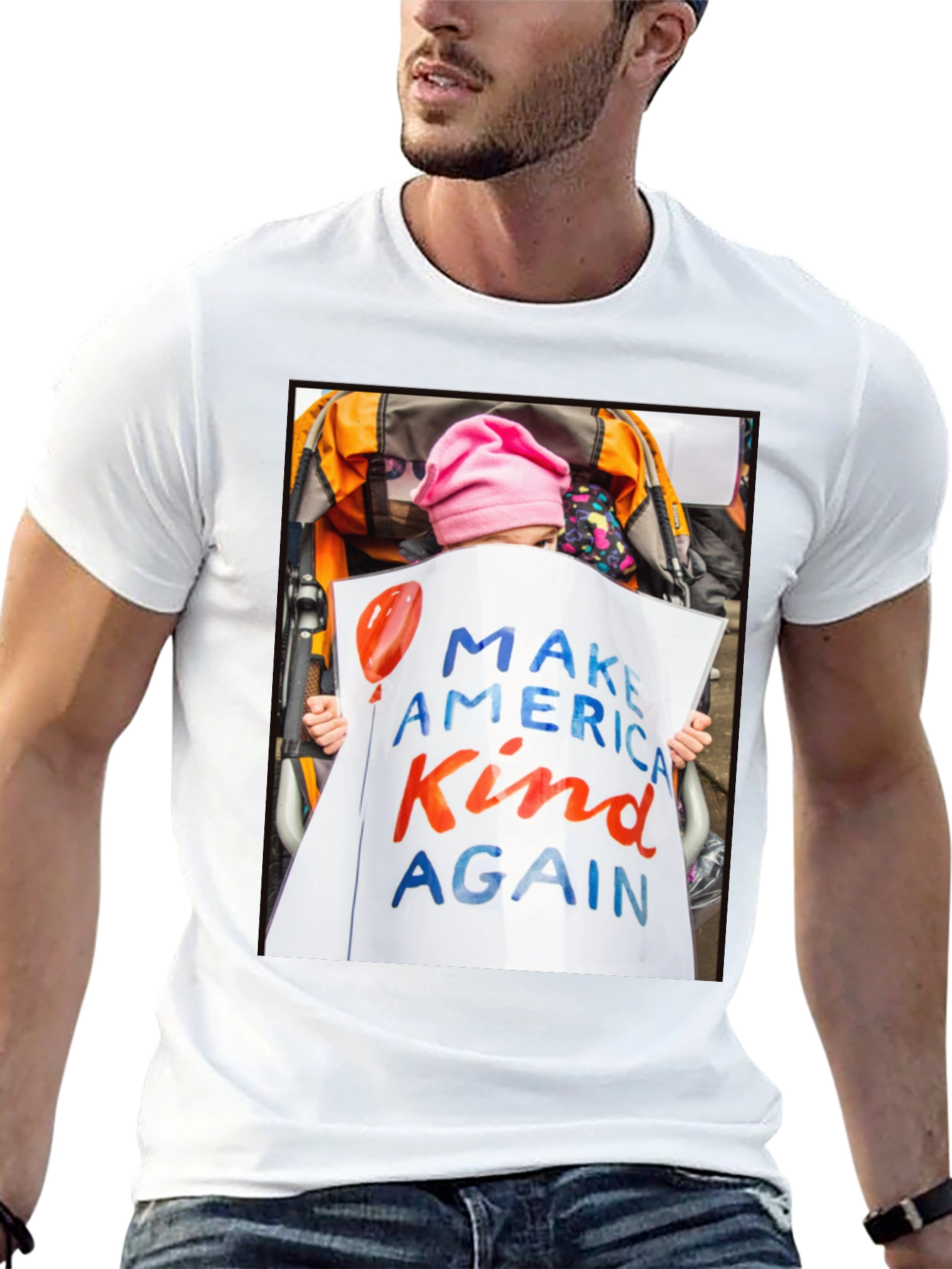 Make America Kind Again Graphic T-Shirt