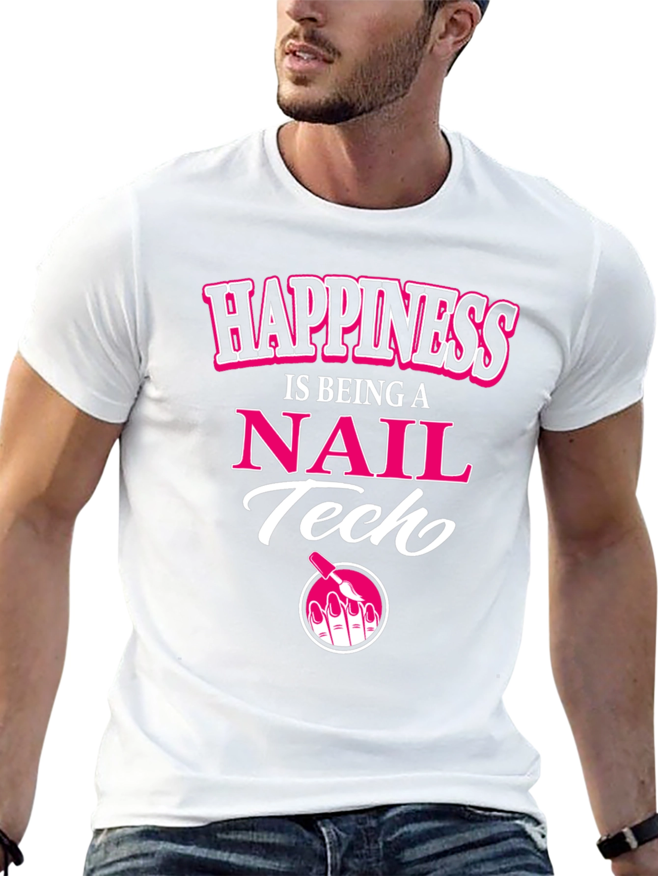 Happiness is Being a Nail Tech T-Shirt