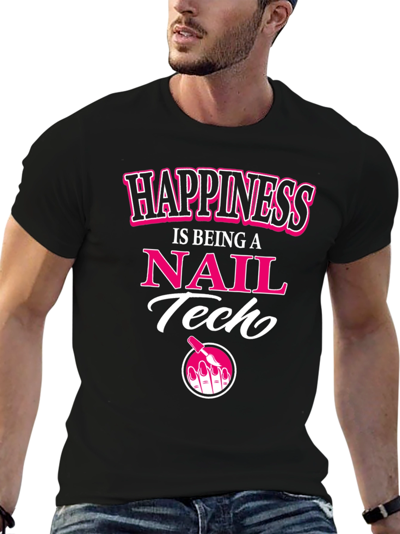 Happiness is Being a Nail Tech T-Shirt