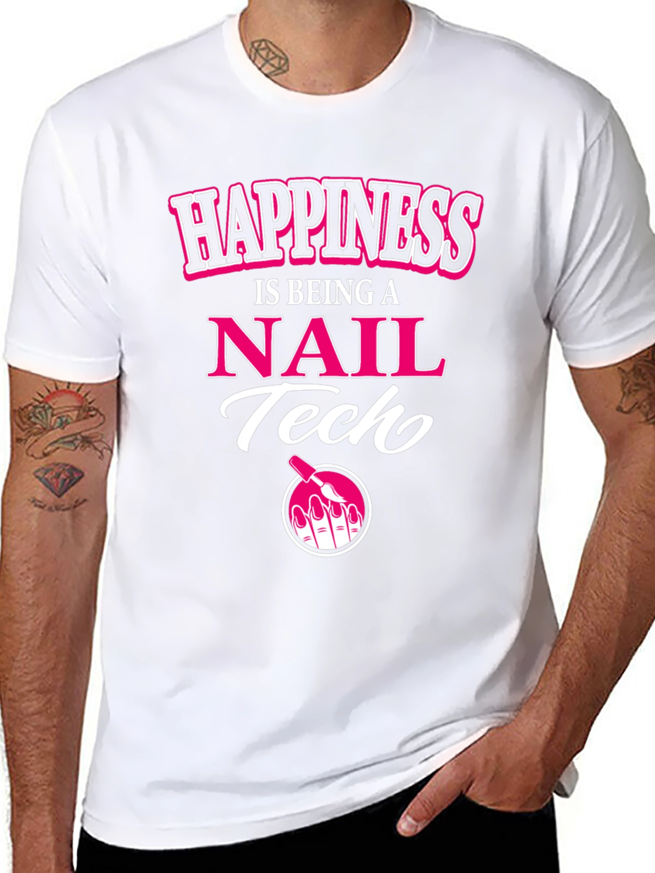 Happiness is Being a Nail Tech T-Shirt