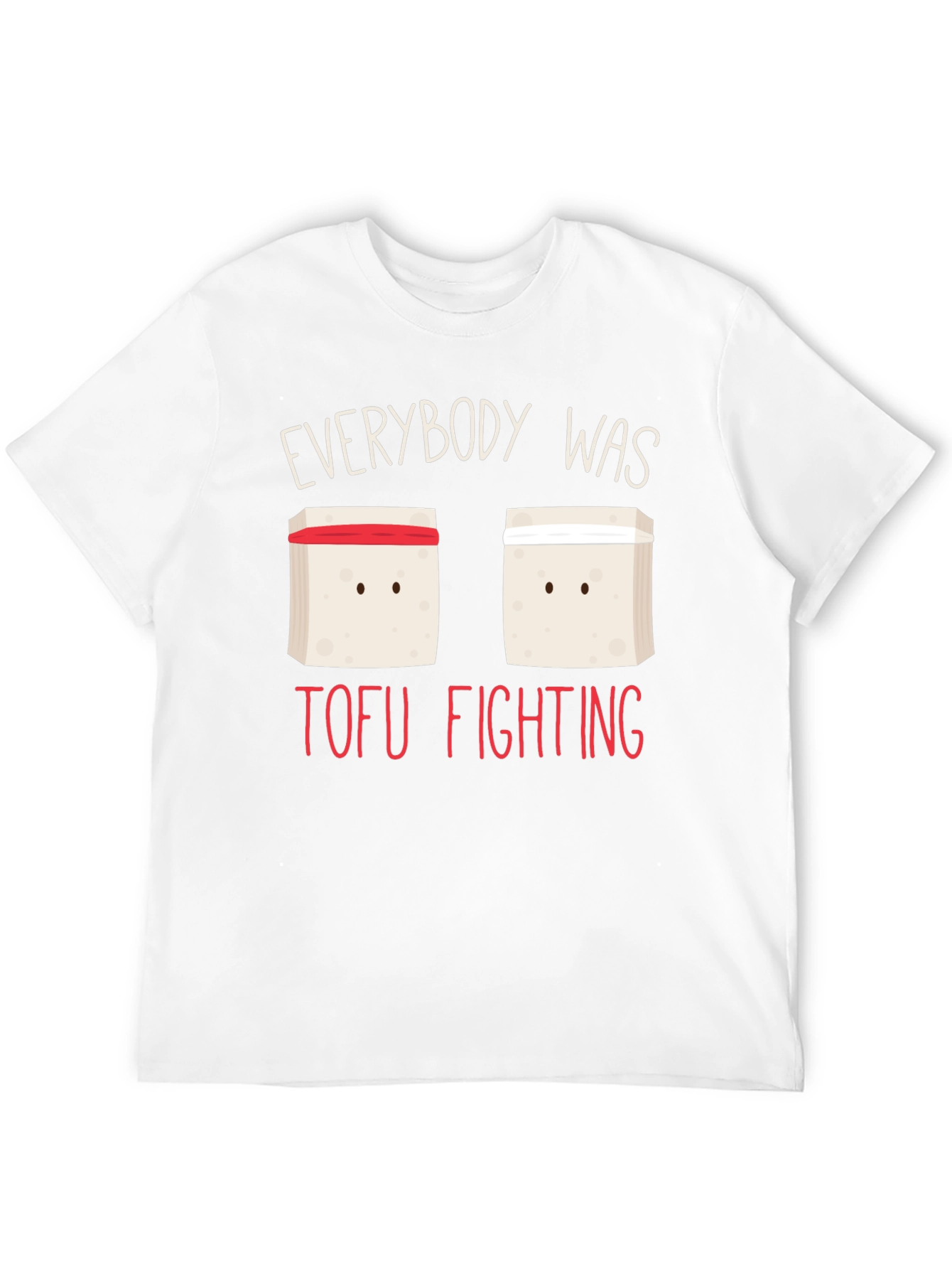 Everybody Was Tofu Fighting Black T-Shirt