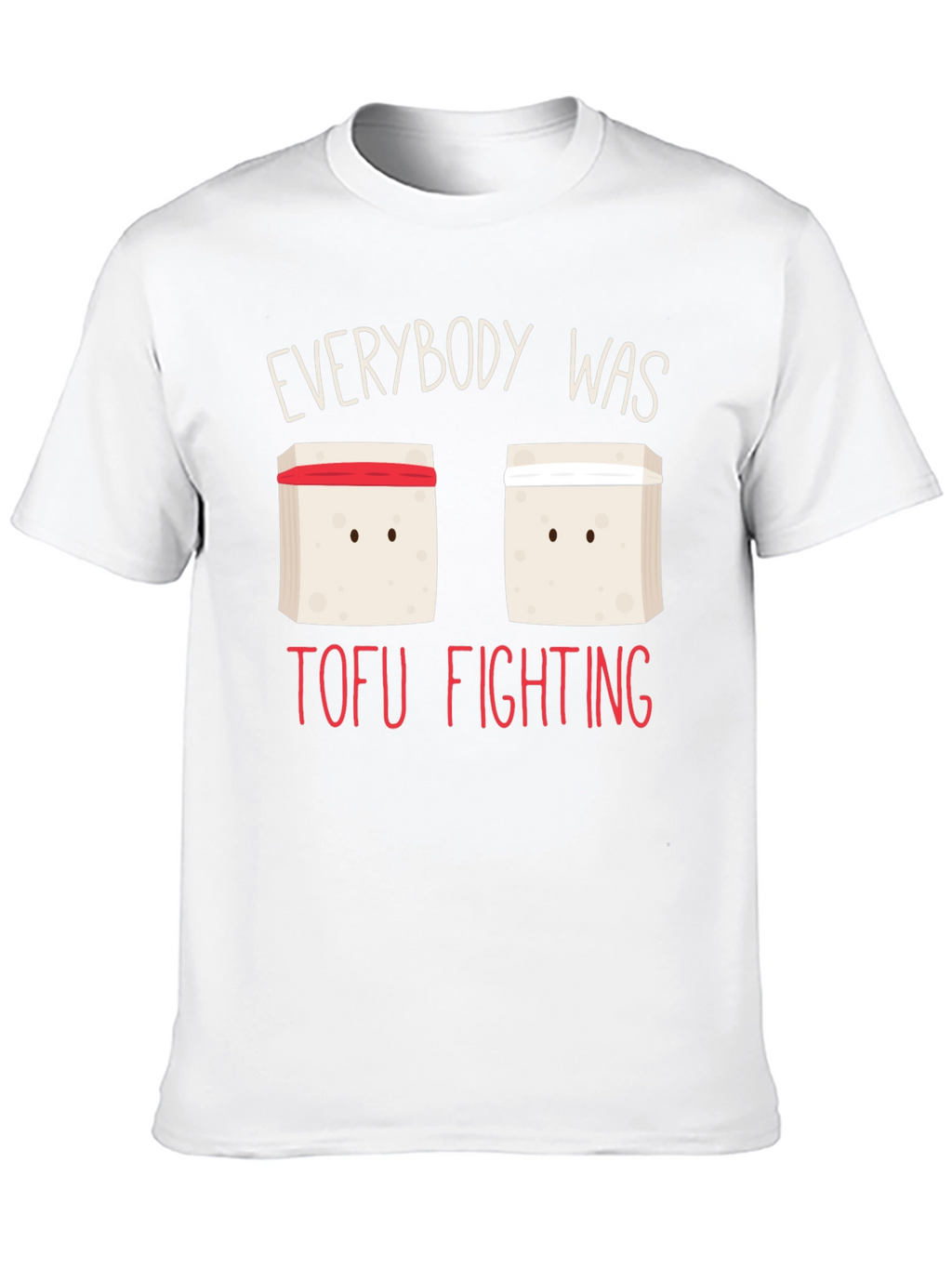 Everybody Was Tofu Fighting Black T-Shirt