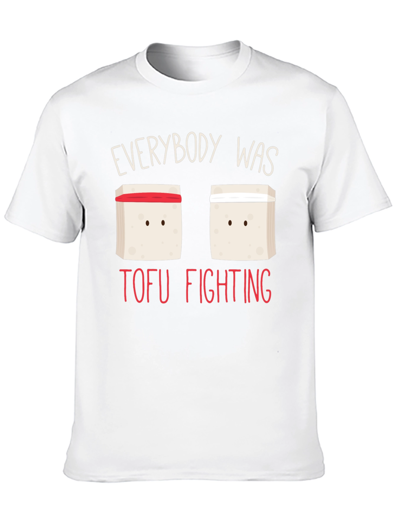Everybody Was Tofu Fighting Black T-Shirt
