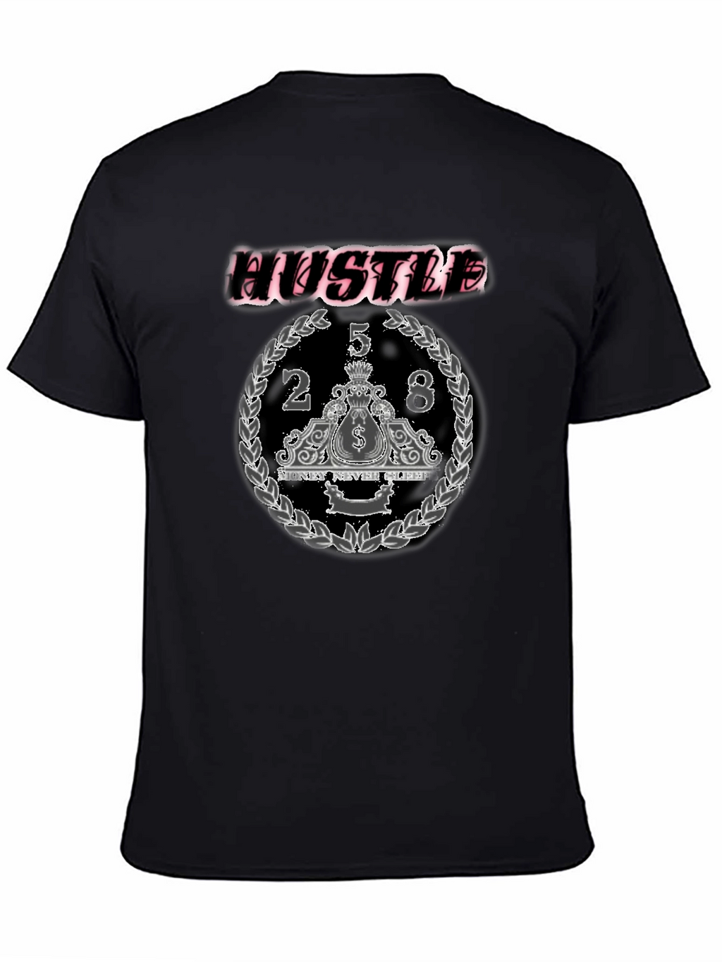 Hustle Graphic Tee - Money Never Sleeps