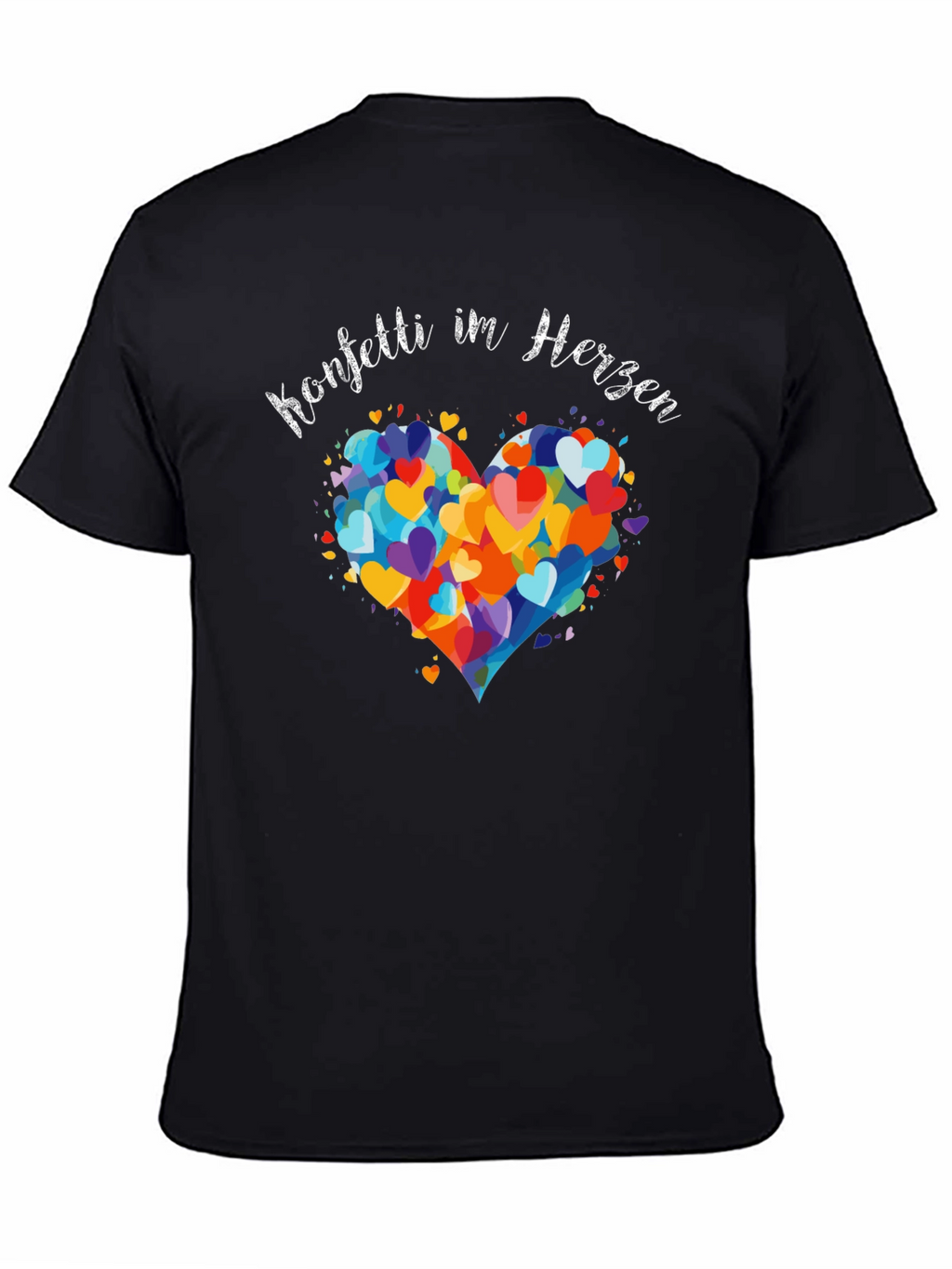 Confetti in Herzen Heart T-Shirt