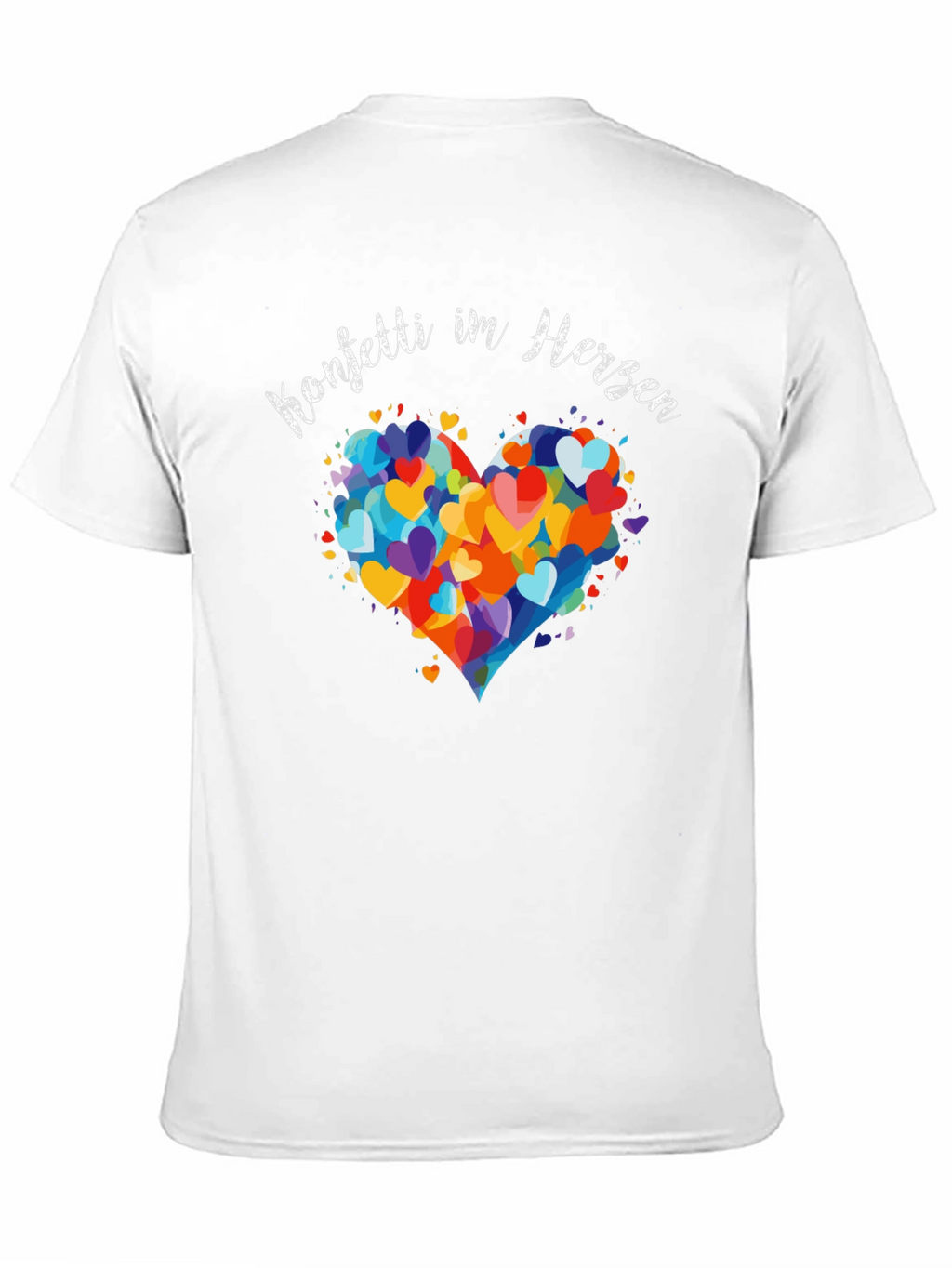 Confetti in Herzen Heart T-Shirt