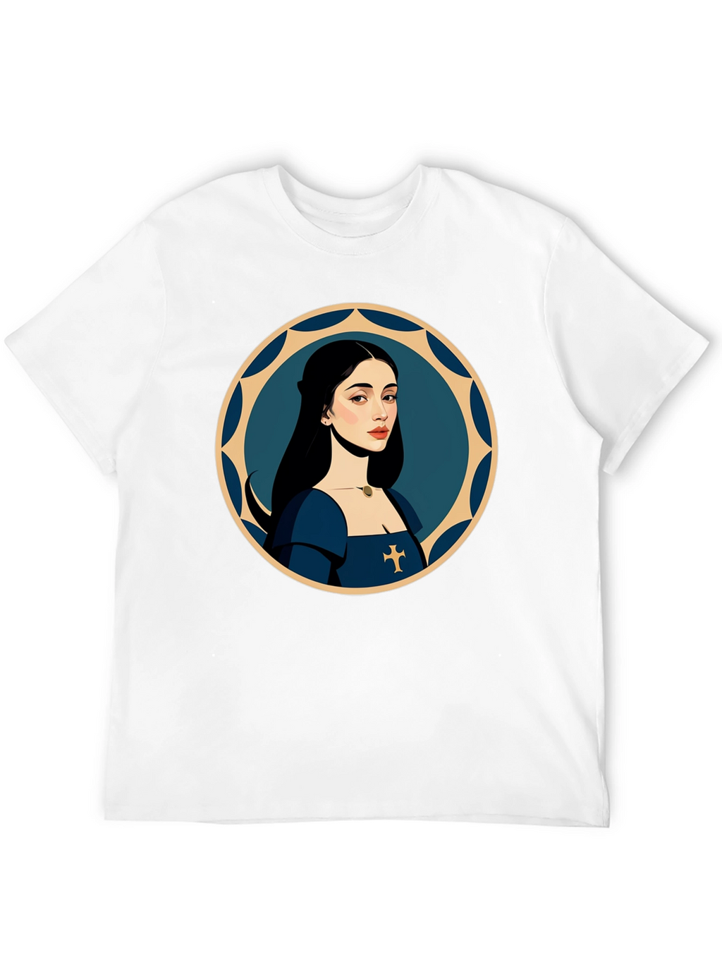 Medieval Portrait T-Shirt - Classic Tee