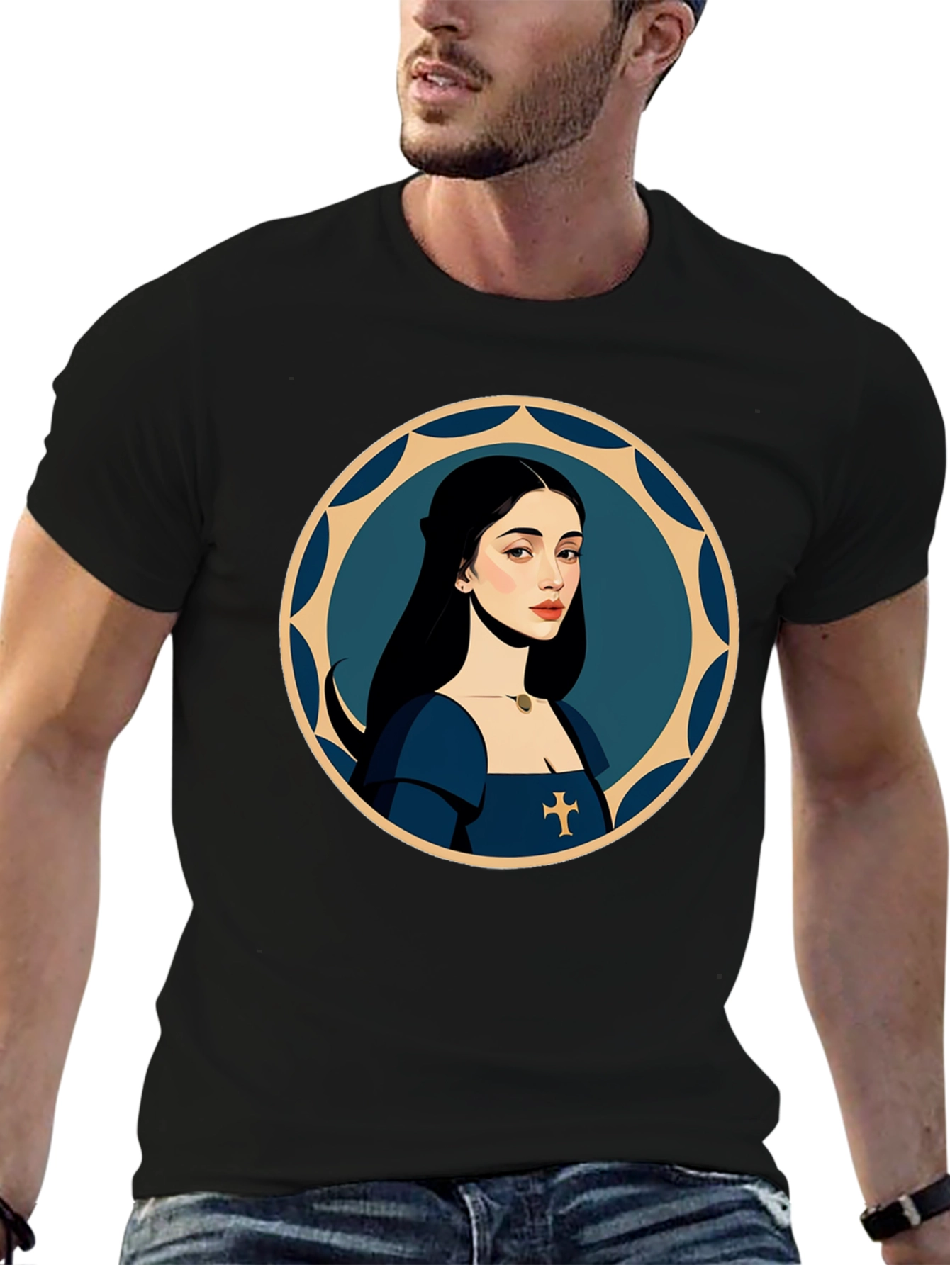 Medieval Portrait T-Shirt - Classic Tee
