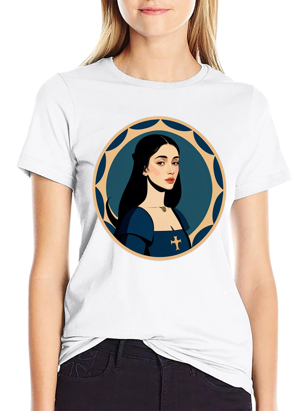 Medieval Portrait T-Shirt - Classic Tee