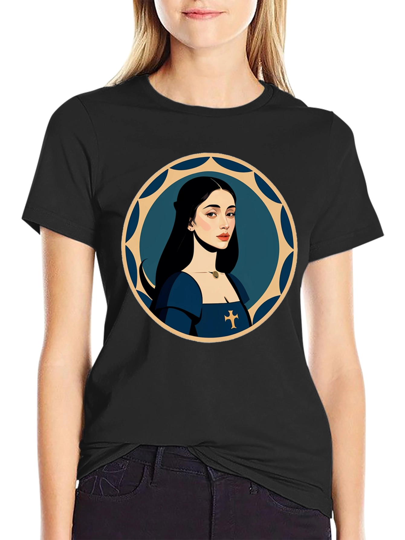 Medieval Portrait T-Shirt - Classic Tee