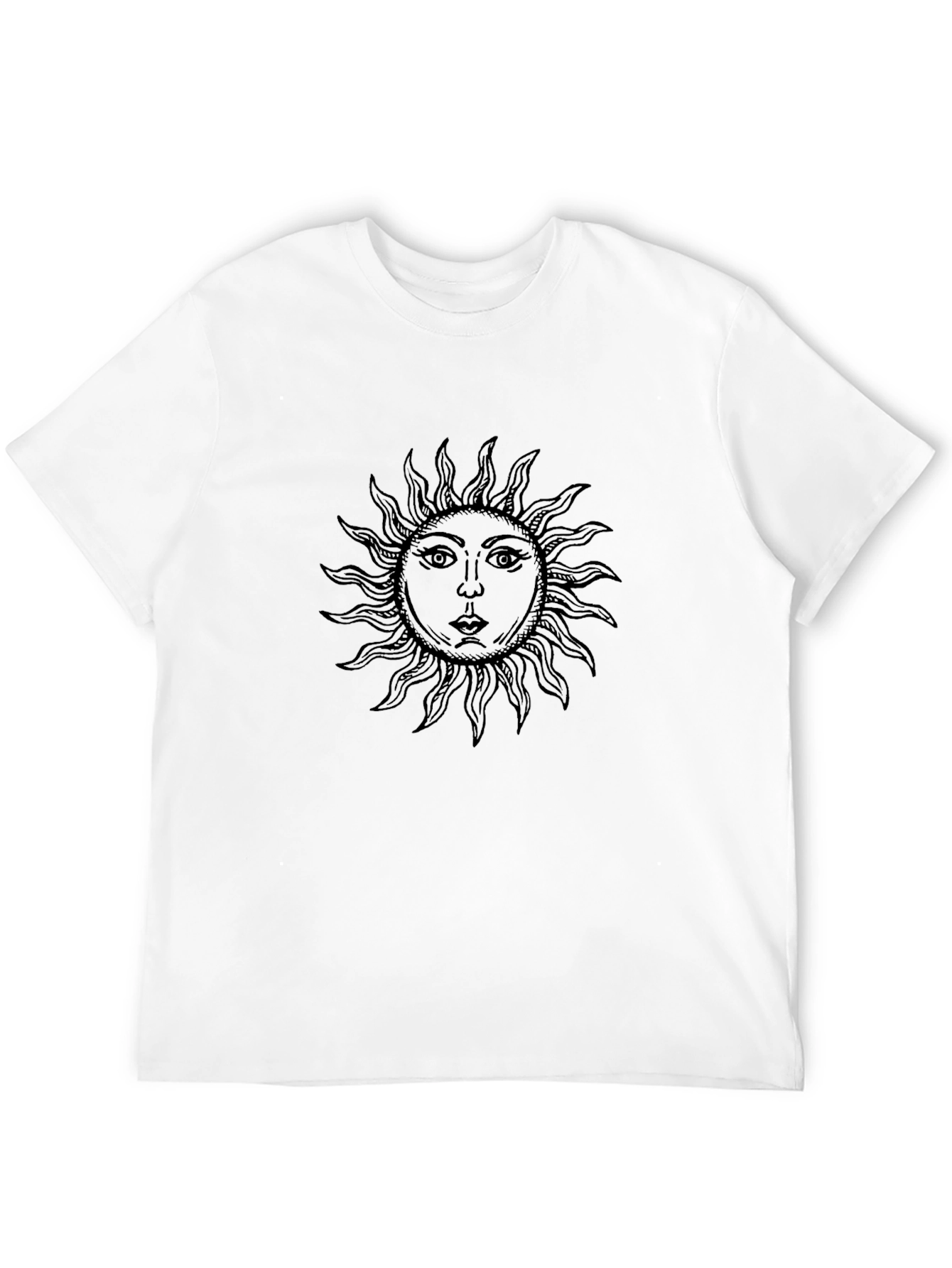 Sun Graphic Black T-Shirt