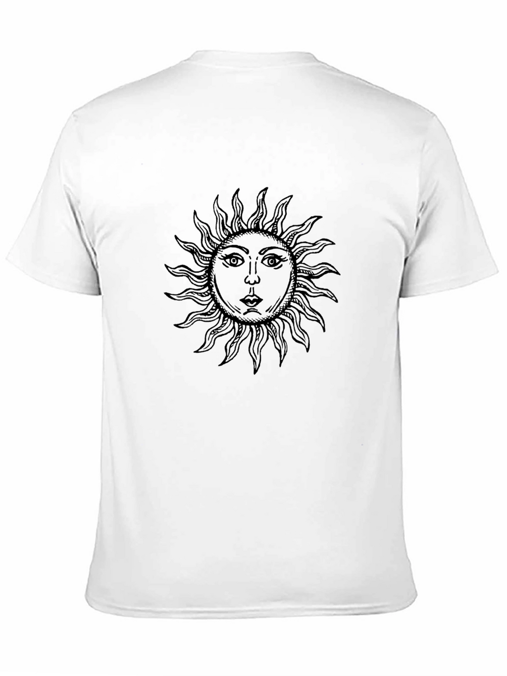 Sun Graphic Black T-Shirt