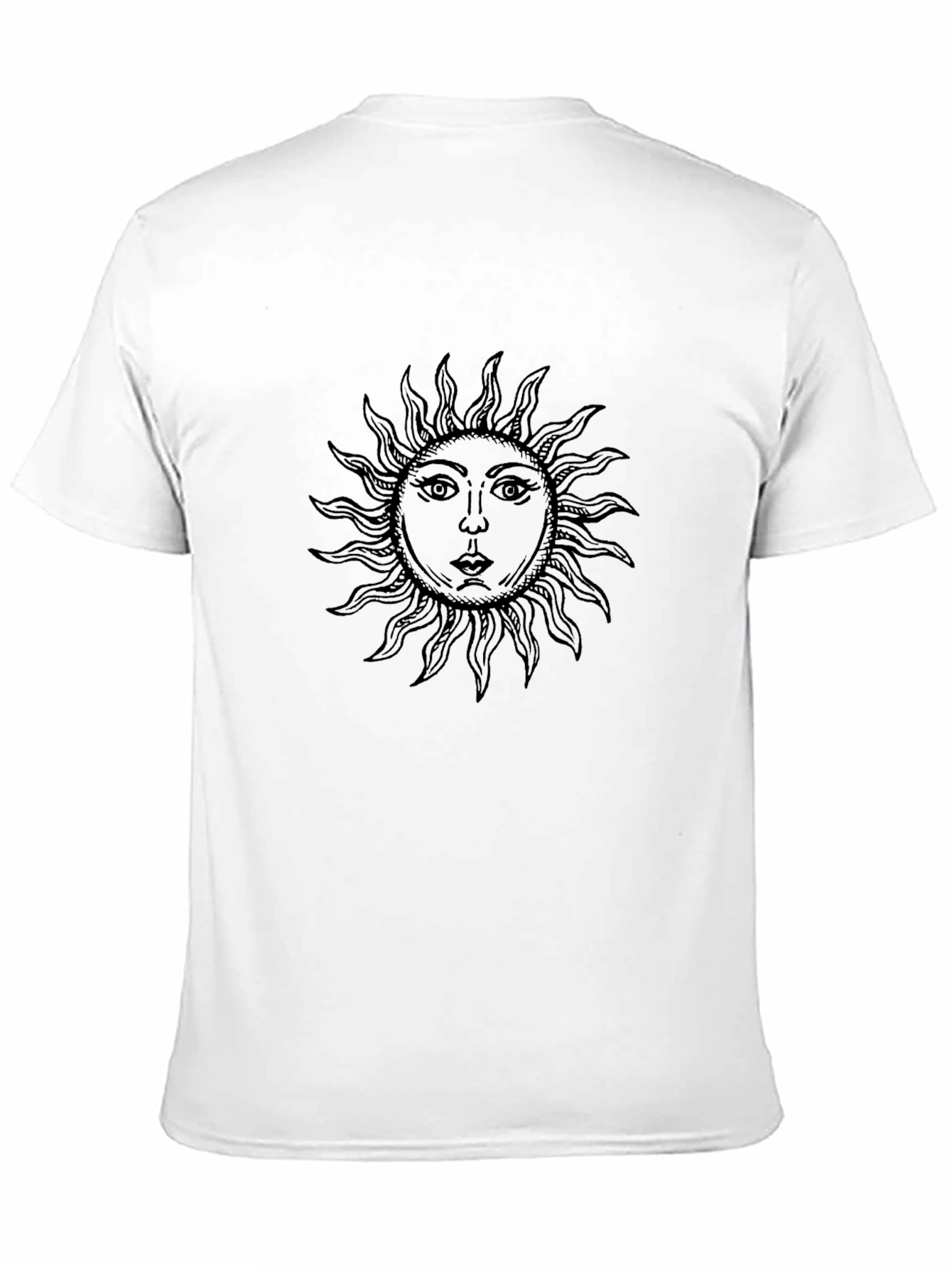 Sun Graphic Black T-Shirt