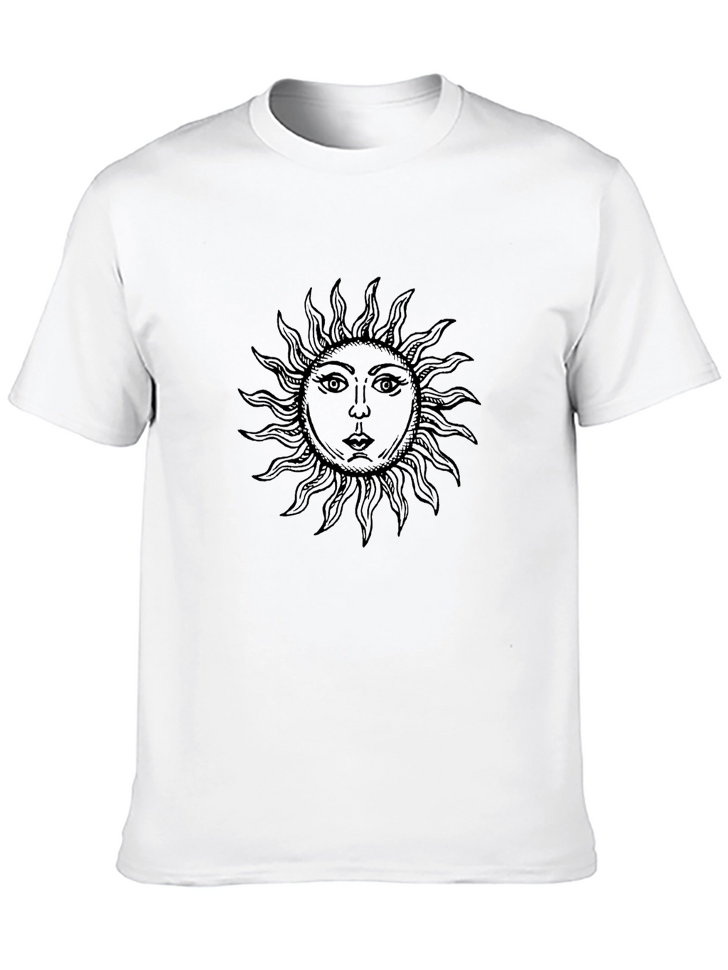 Sun Graphic Black T-Shirt