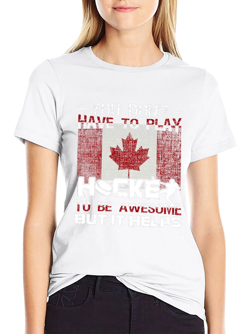 You Dont Have to Play Hockey T-Shirt