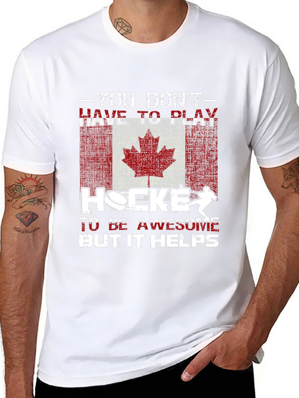 You Dont Have to Play Hockey T-Shirt