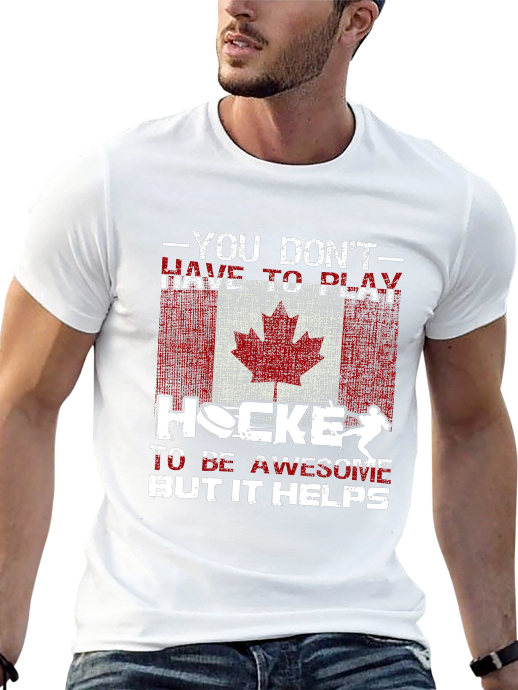You Dont Have to Play Hockey T-Shirt