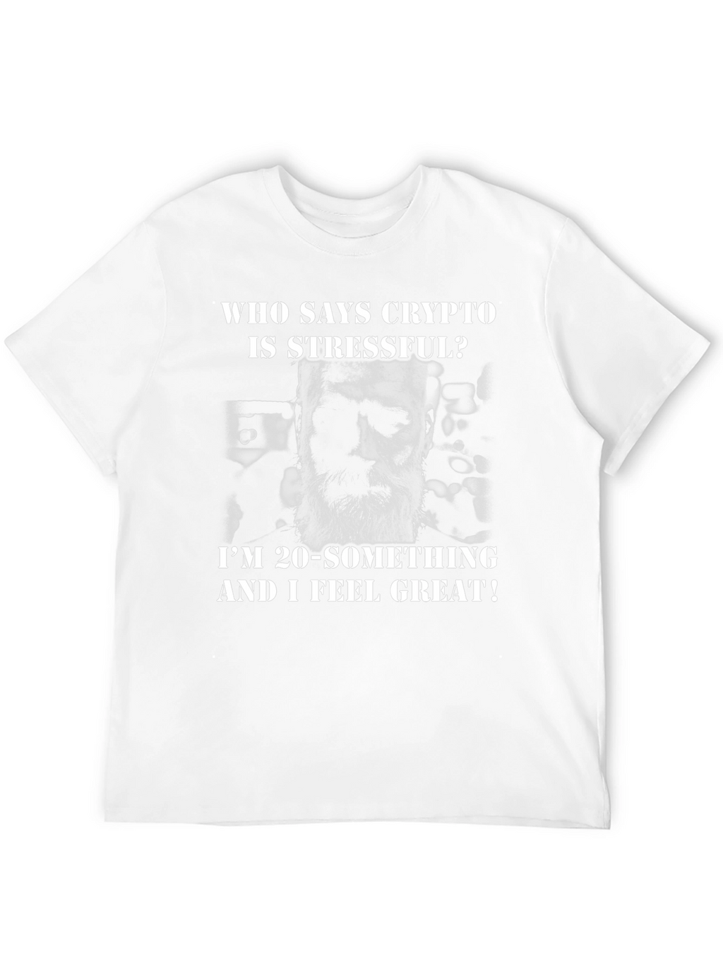 Crypto Stressful? Funny Graphic T-Shirt