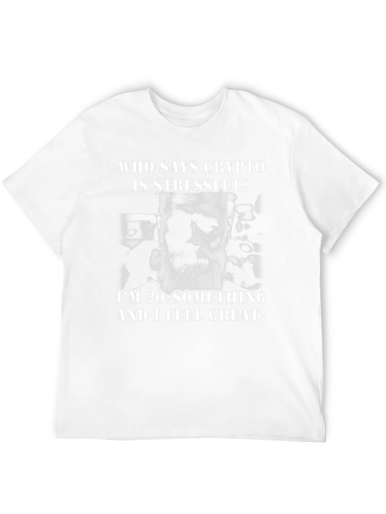Crypto Stressful? Funny Graphic T-Shirt