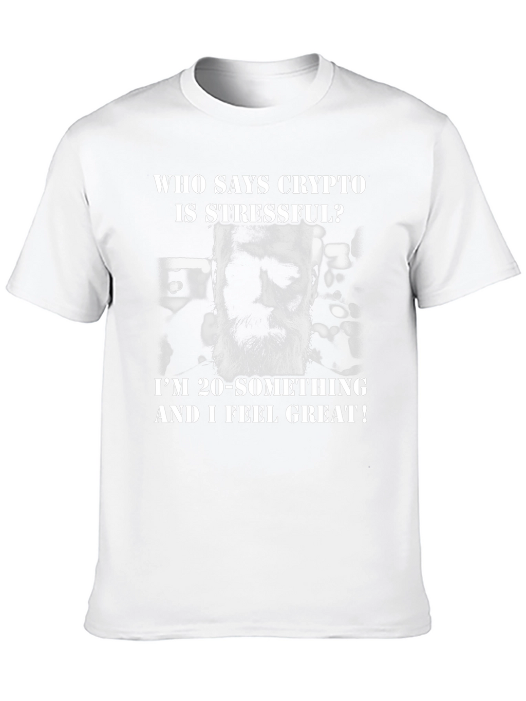 Crypto Stressful? Funny Graphic T-Shirt