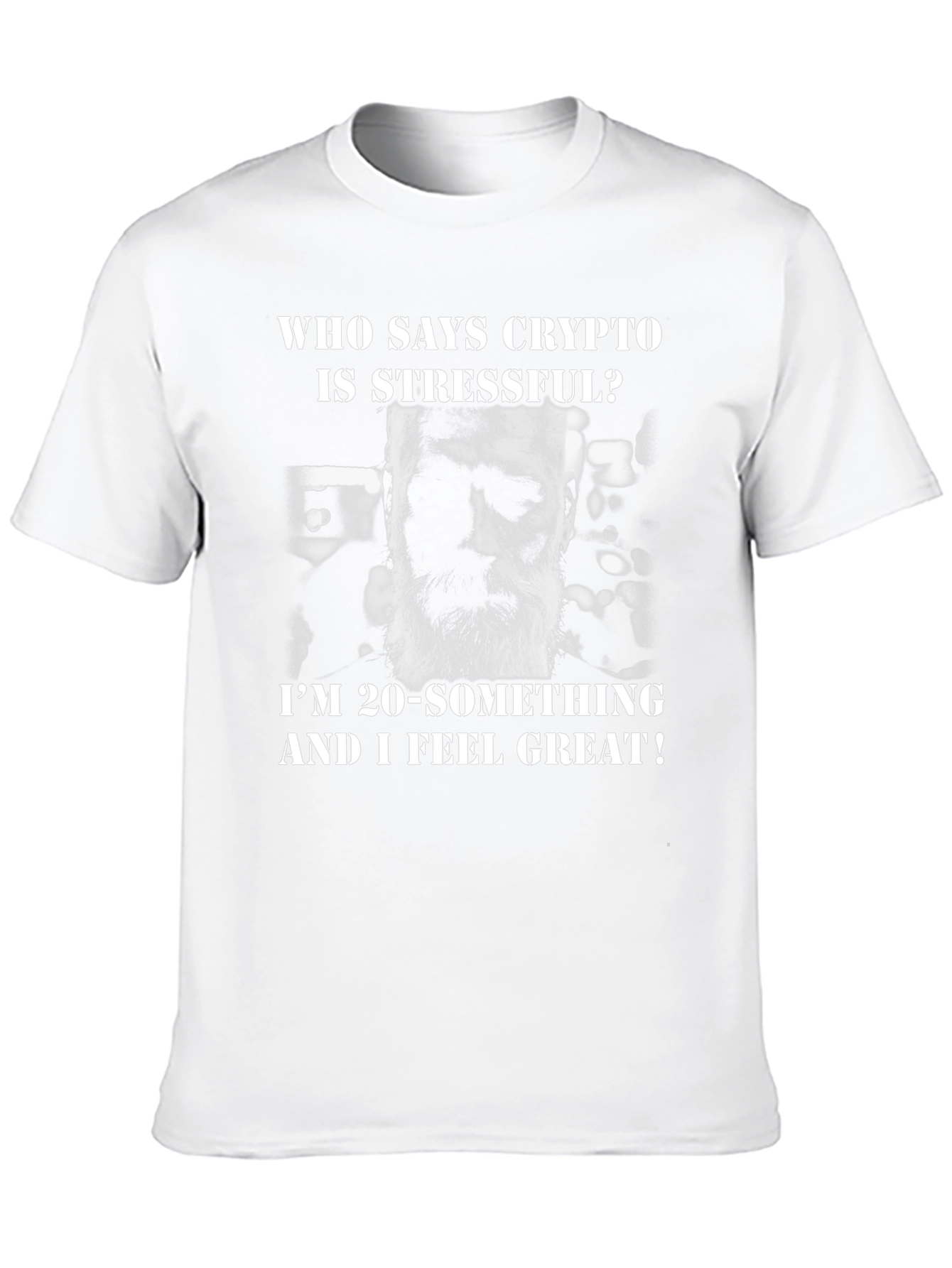 Crypto Stressful? Funny Graphic T-Shirt