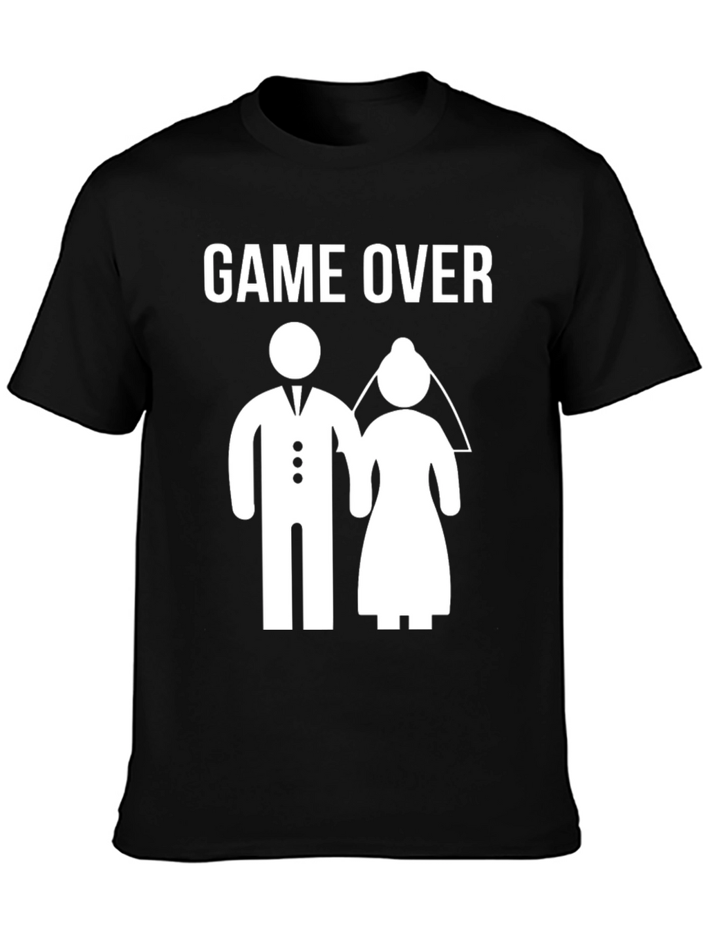 Game Over Wedding T-Shirt - Funny Groom Tee