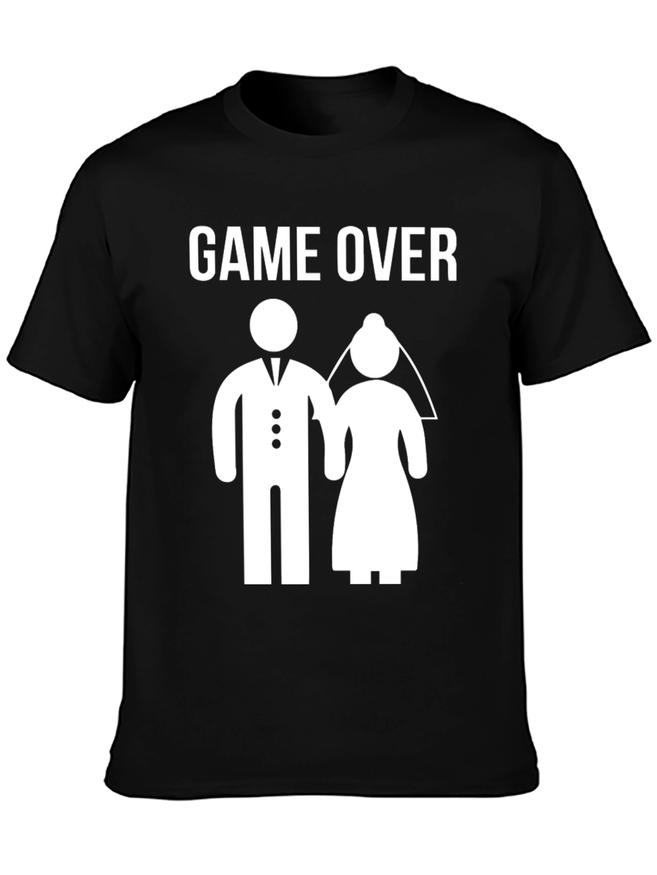 Game Over Wedding T-Shirt - Funny Groom Tee