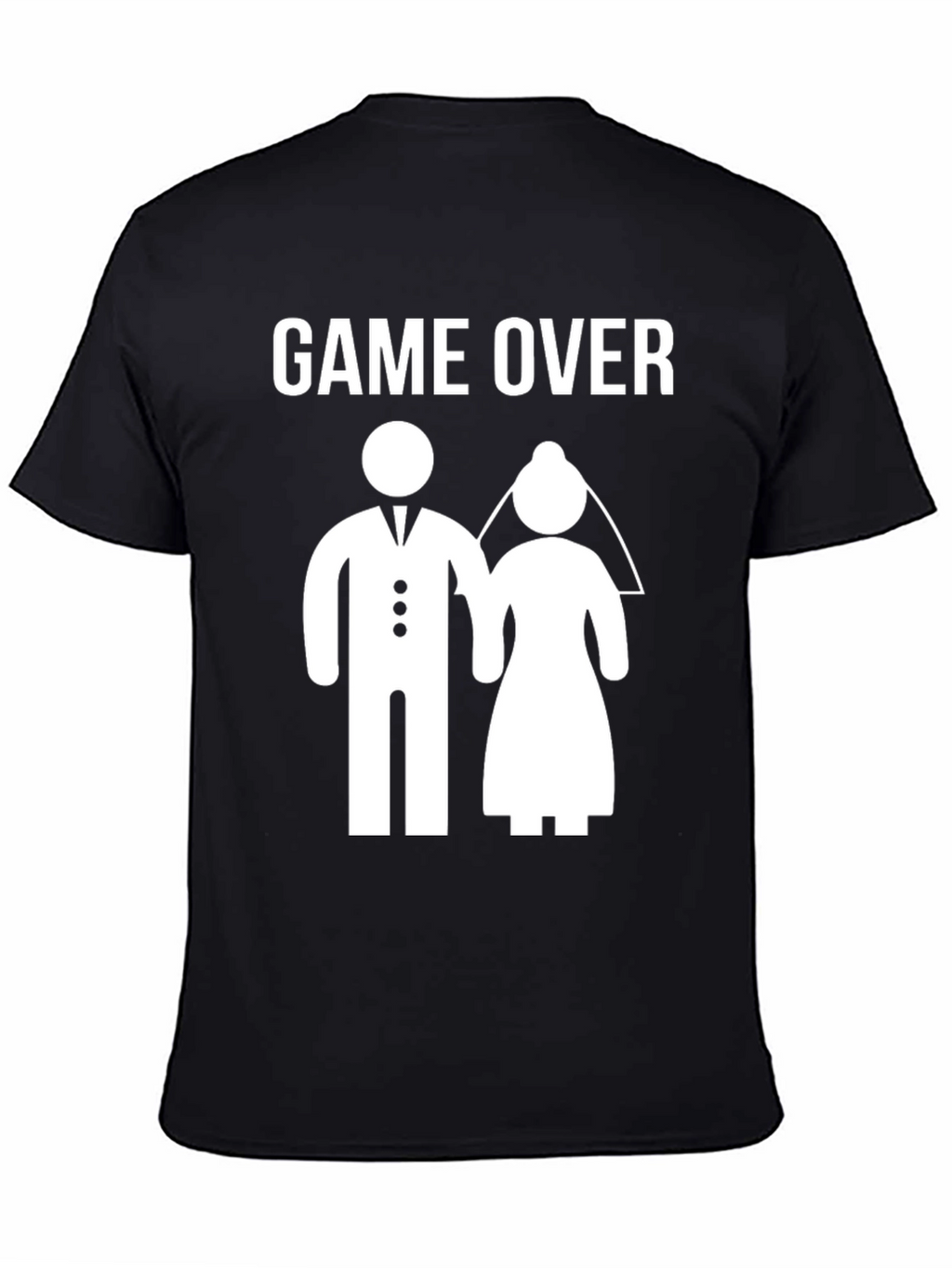 Game Over Wedding T-Shirt - Funny Groom Tee