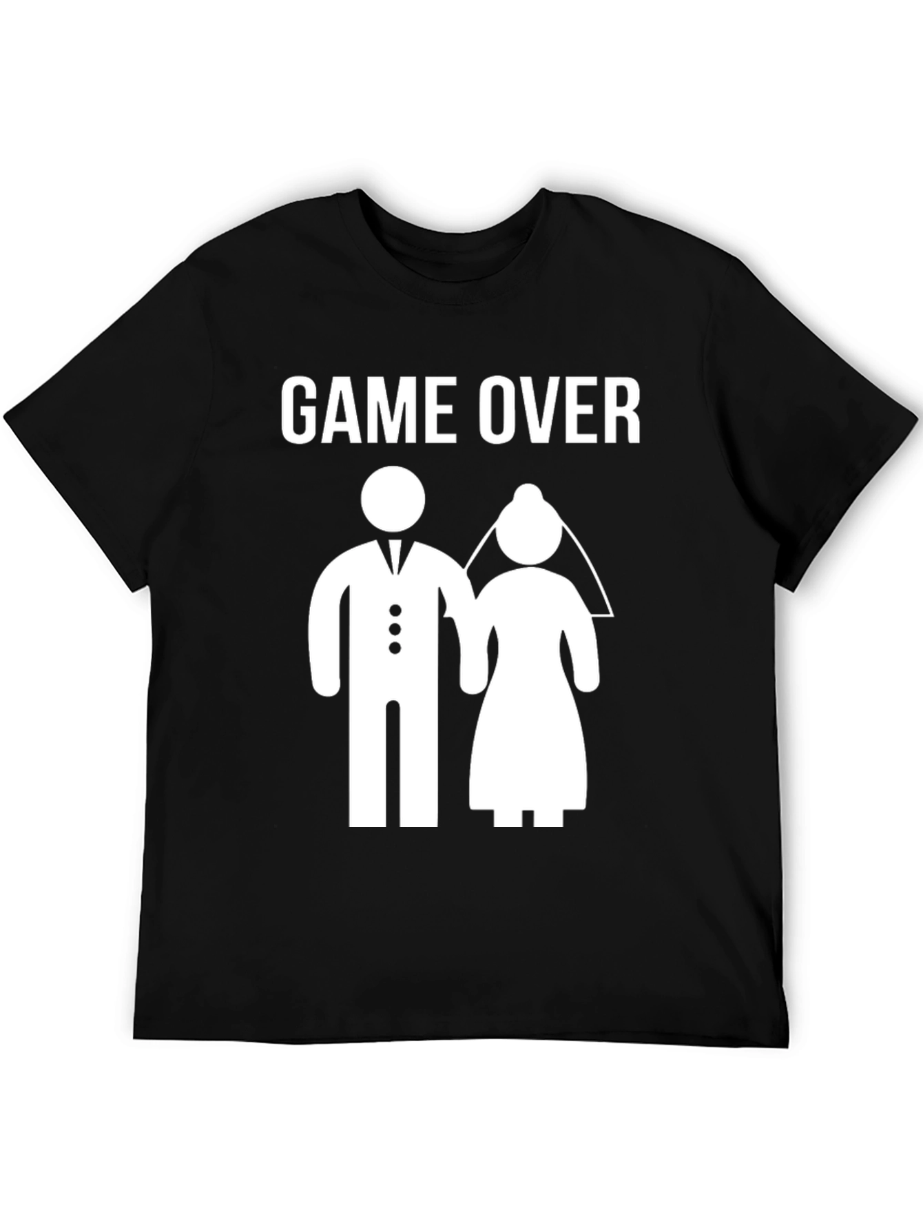 Game Over Wedding T-Shirt - Funny Groom Tee