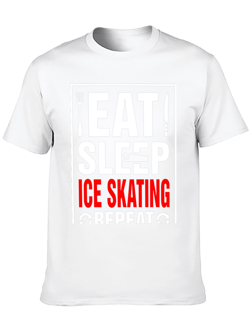 Eat Sleep Ice Skating Repeat T-Shirt