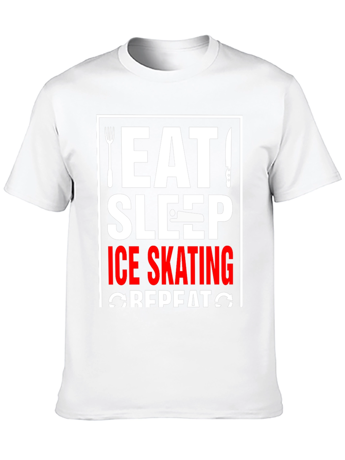 Eat Sleep Ice Skating Repeat T-Shirt