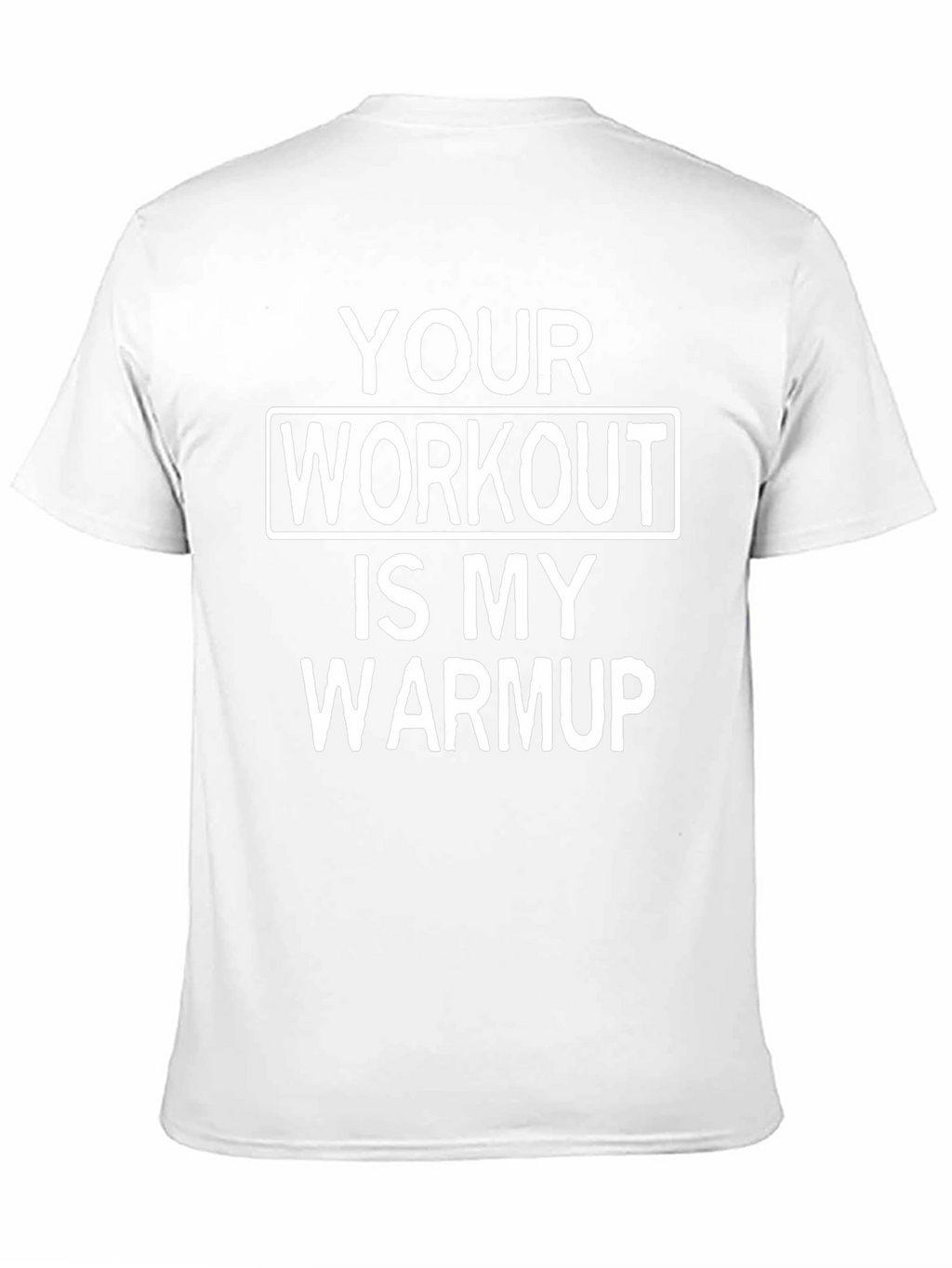 Workout Warmup Graphic Tee - Black