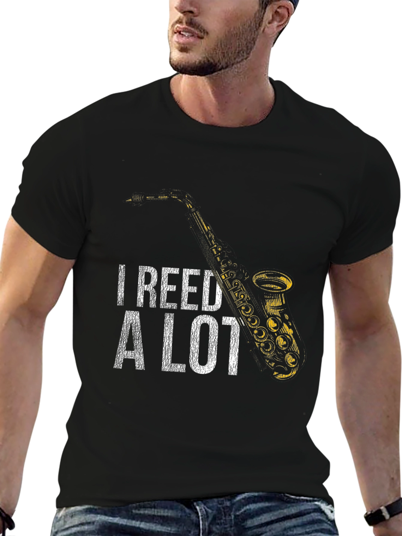 I Reed A Lot Saxophone T-Shirt