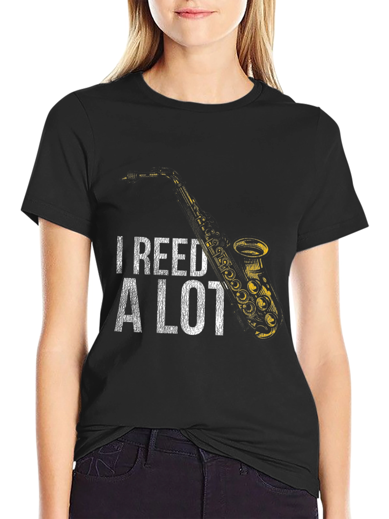 I Reed A Lot Saxophone T-Shirt