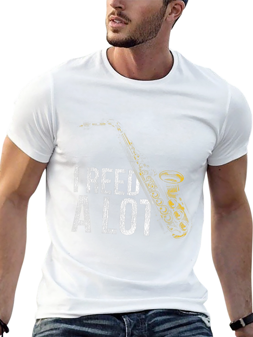 I Reed A Lot Saxophone T-Shirt