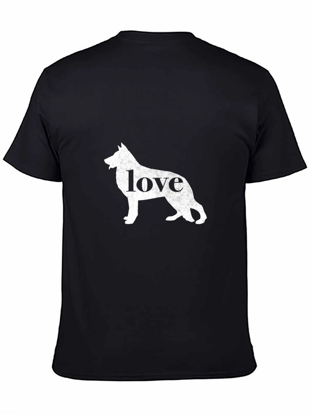 Love Dog Graphic Tee - Black