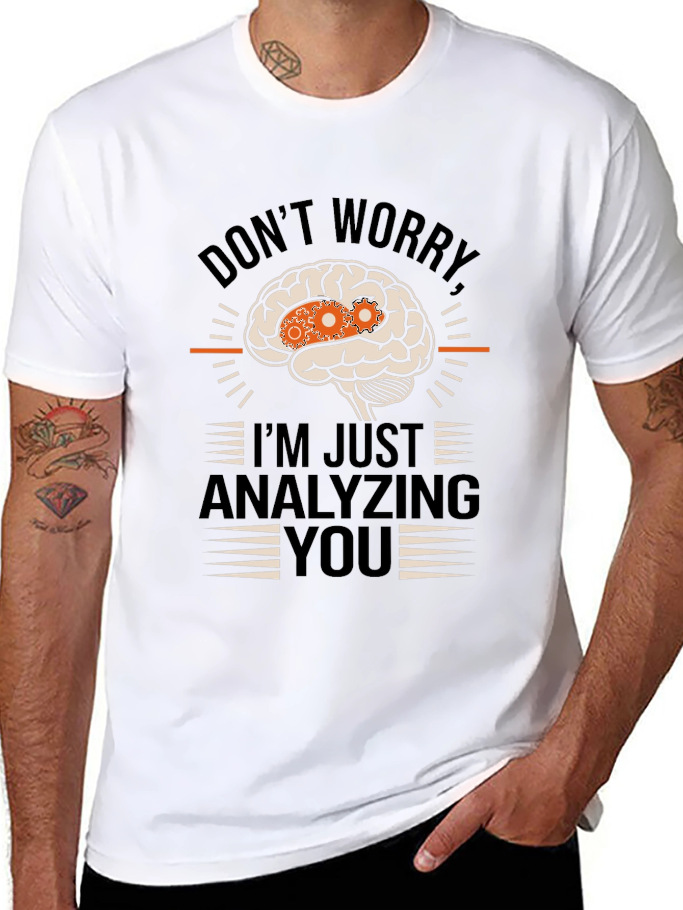 Analyzing You Brain Gear T-Shirt