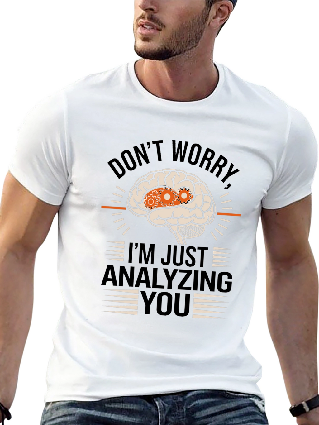 Analyzing You Brain Gear T-Shirt